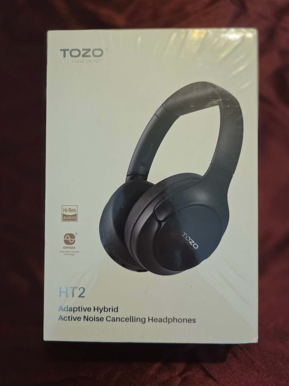 Brand New TOZO HT2 Adaptive Hybrid Active Noise Cancelling Headphones